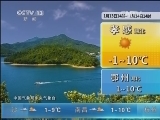 午间天气预报