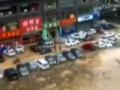 四川宝兴暴雨引发山洪 多处桥梁房屋被毁