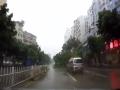 广东江门市开平市水口镇广告牌被吹倒