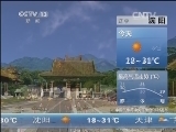 早间天气预报