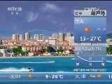 早间天气预报